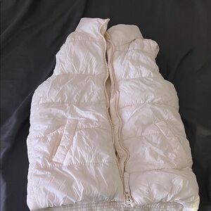 Old Navy Kids Cream Puffer Vest